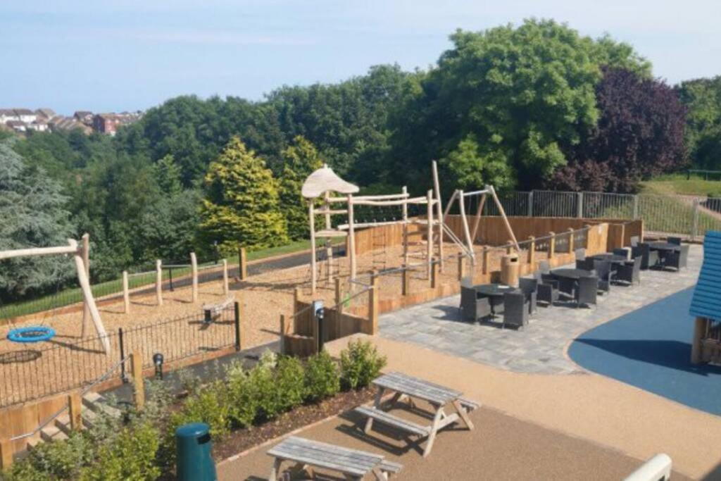 Hoburne Devon Bay Static 3 Bed Apartment Goodrington Bagian luar foto
