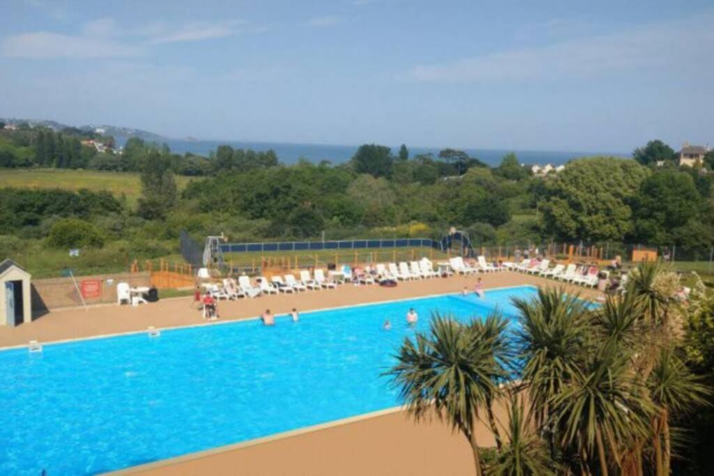 Hoburne Devon Bay Static 3 Bed Apartment Goodrington Bagian luar foto
